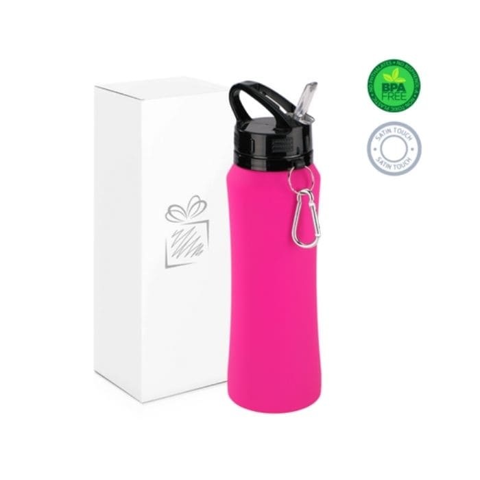 Logotrade advertising product image of: Water bottle Colorissimo, 700 ml, pink