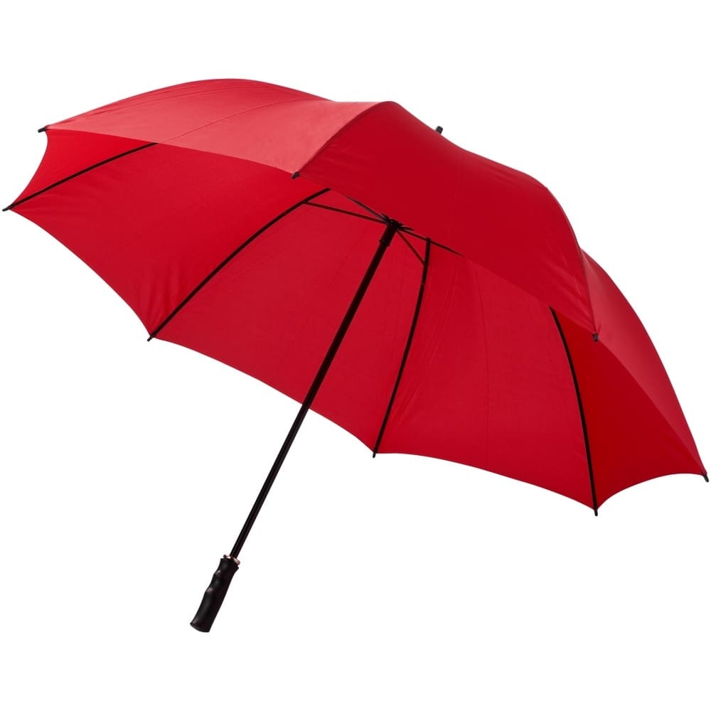 Logo trade business gifts image of: 30" golf umbrella, red