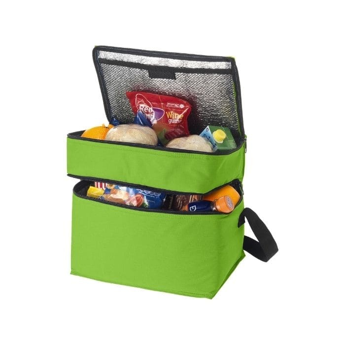 Logo trade advertising products picture of: Oslo cooler bag, light green
