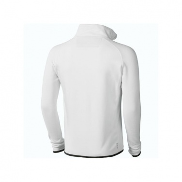 Logotrade corporate gift picture of: Brossard micro fleece full zip jacket, white