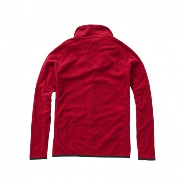 Logotrade promotional gift image of: Brossard micro fleece full zip jacket, red