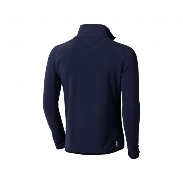 Logotrade promotional item image of: Brossard micro fleece full zip jacket, navy