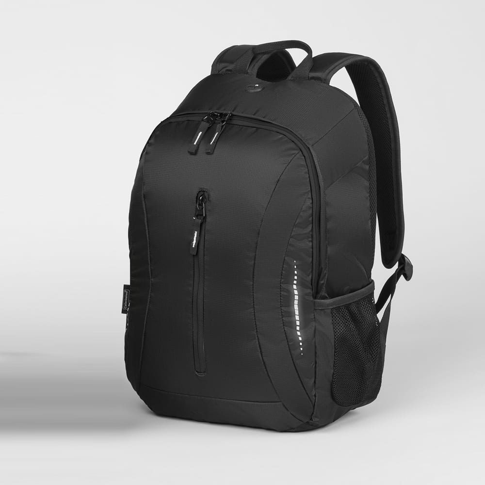 Logo trade promotional giveaways image of: Trekking backpack FLASH M, black/white