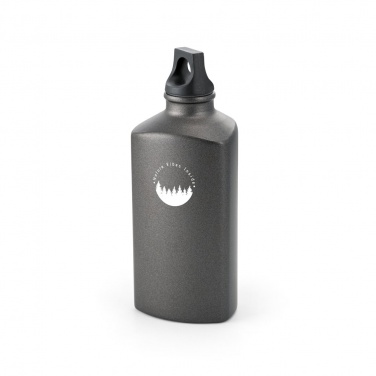 Logotrade promotional gift image of: Sports bottle Slater 600 ml, dark grey
