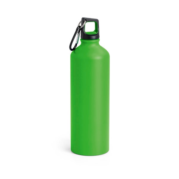Logo trade business gift photo of: Sports bottle, 800 ml, green