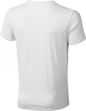 Logo trade promotional products image of: Nanaimo short sleeve T-Shirt, white