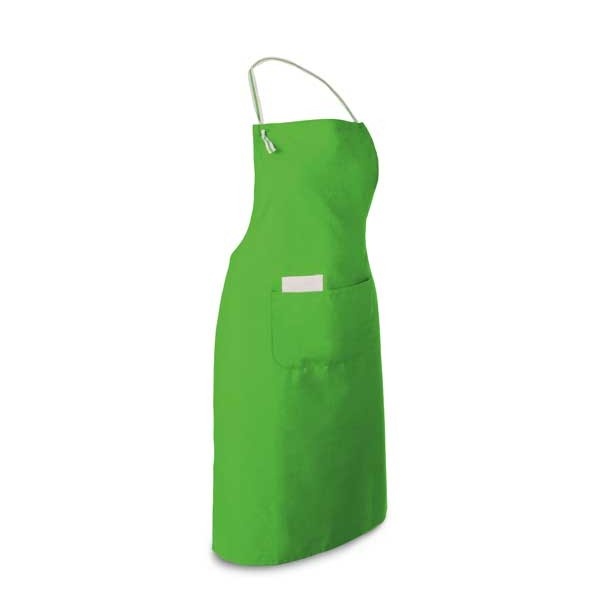 Logo trade promotional giveaways image of: Apron with 2 pockeyts, light green