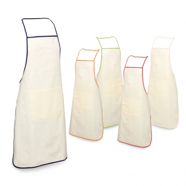 Logotrade promotional giveaway image of: Apron, beige/white