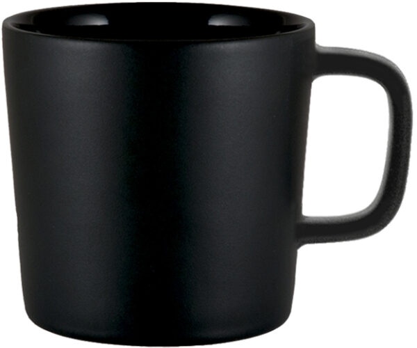 Logo trade promotional items image of: Ebba mug 25cl, black/black