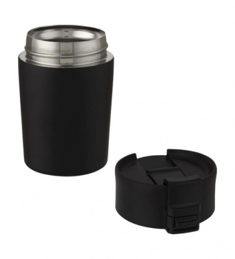 Logo trade promotional giveaway photo of: Jetta 180 ml copper vacuum insulated tumbler, black