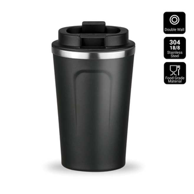 Logotrade corporate gifts photo of: Nordic coffe mug, 350 ml, black