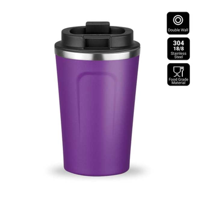 Logotrade corporate gifts photo of: Nordic coffe mug, 350 ml, purple
