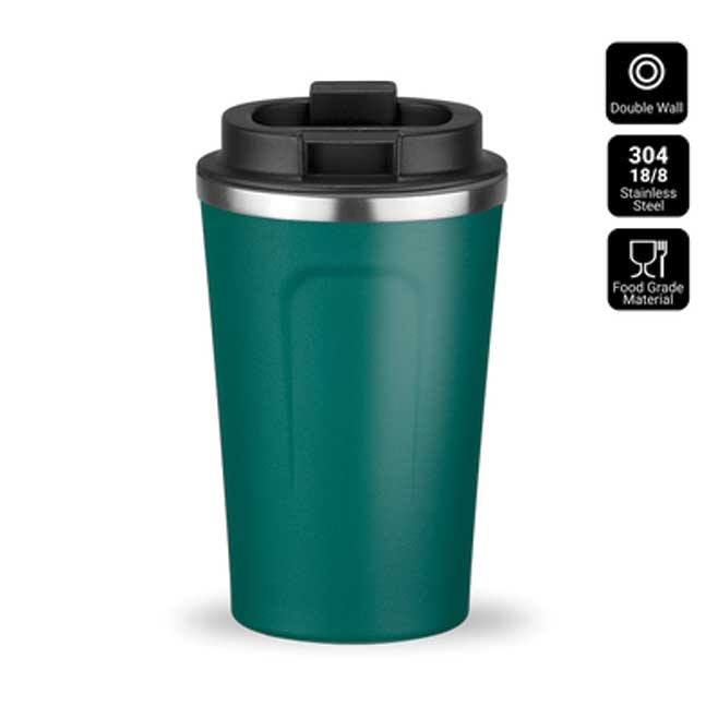 Logotrade promotional gift image of: Nordic coffe mug, 350 ml, green