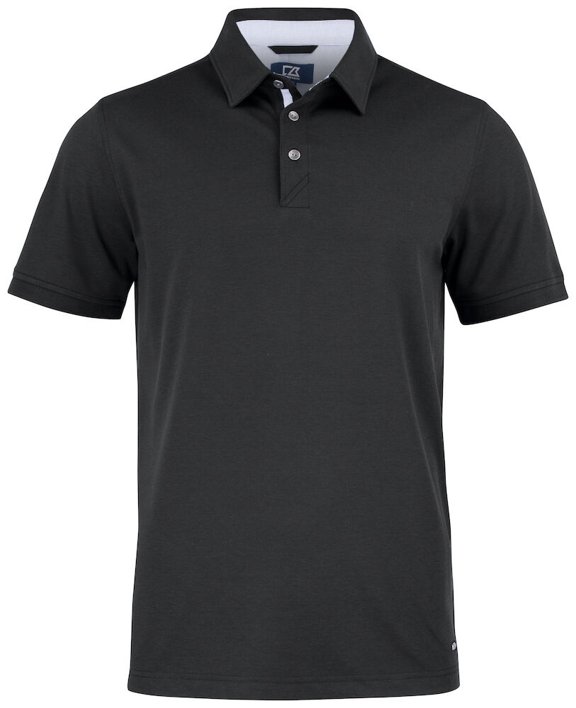 Logotrade promotional merchandise photo of: Advantage Premium Polo Men, black
