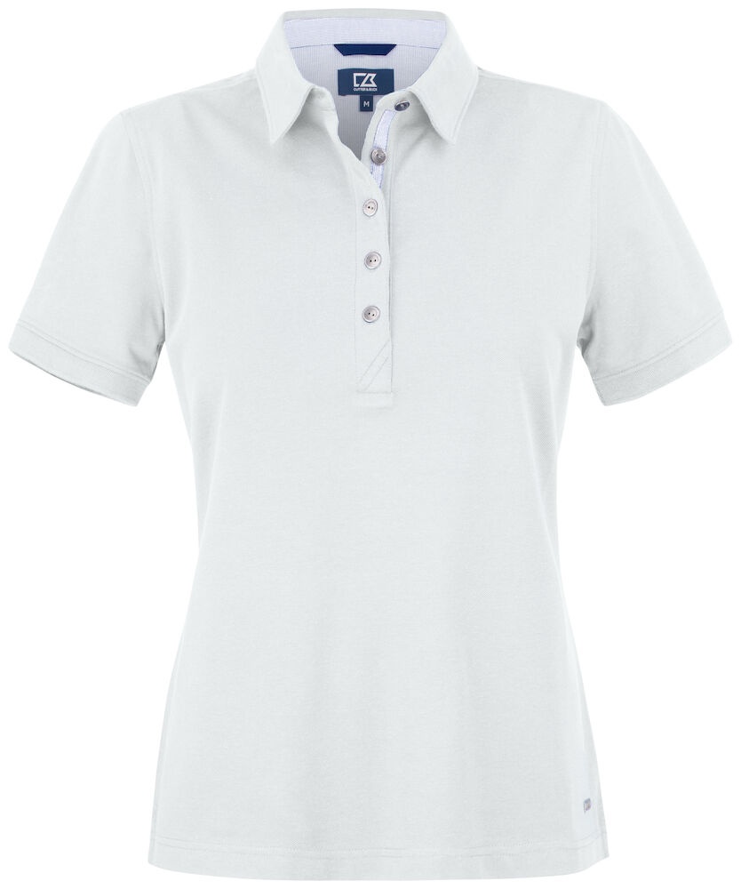 Logotrade promotional giveaway image of: Advantage Premium Polo Ladies, white