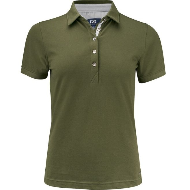 Logotrade promotional product picture of: Advantage Premium Polo Ladies, ivy green