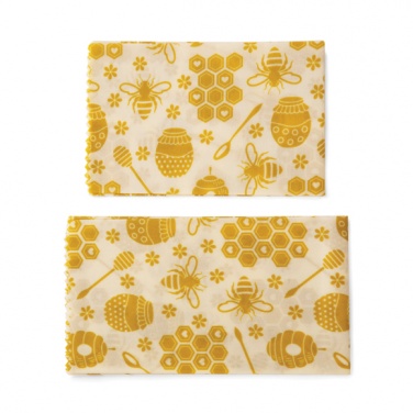 Logo trade promotional gifts picture of: Beeswax food wraps set BEES