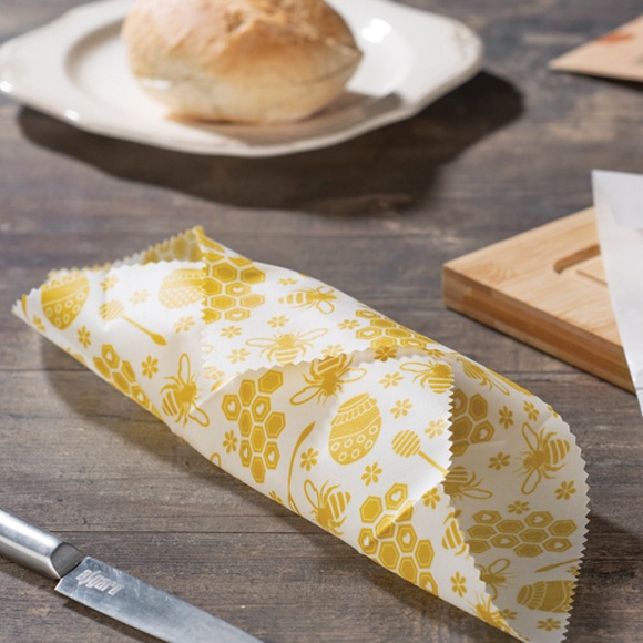 Logo trade promotional merchandise picture of: Beeswax food wraps set BEES