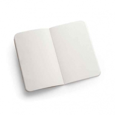 Logotrade promotional item image of: Elephant matter A6 notebook, natural white