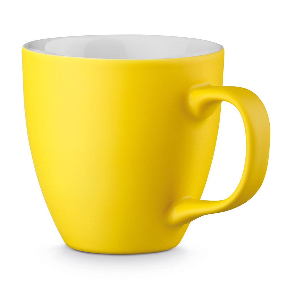 Logotrade promotional gifts photo of: Panthony matt mug, yellow