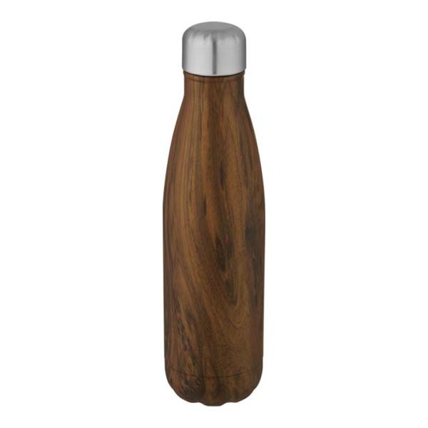 Logotrade corporate gift image of: Cove vacuum insulated stainless steel bottle, 500 ml, brown