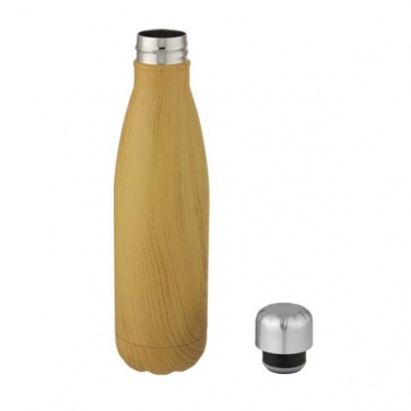 Logotrade promotional item picture of: Cove vacuum insulated stainless steel bottle, 500 ml, lightbrown