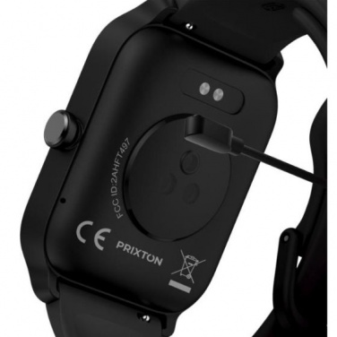 Logo trade corporate gift photo of: Prixton Alexa SWB29 smartwatch, black