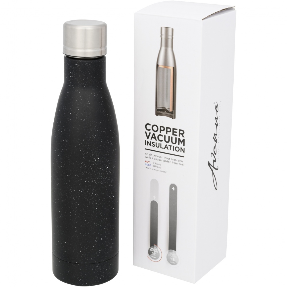 Logotrade promotional giveaway image of: Vasa 500 ml speckled copper vacuum insulated bottle