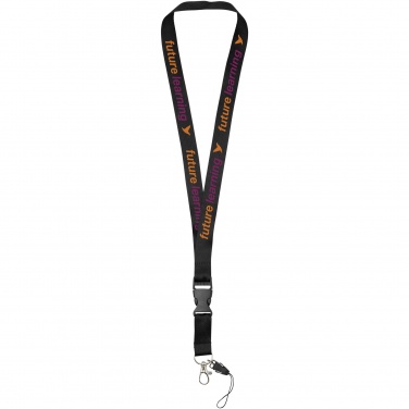 Logotrade promotional product picture of: Sagan phone holder lanyard with detachable buckle