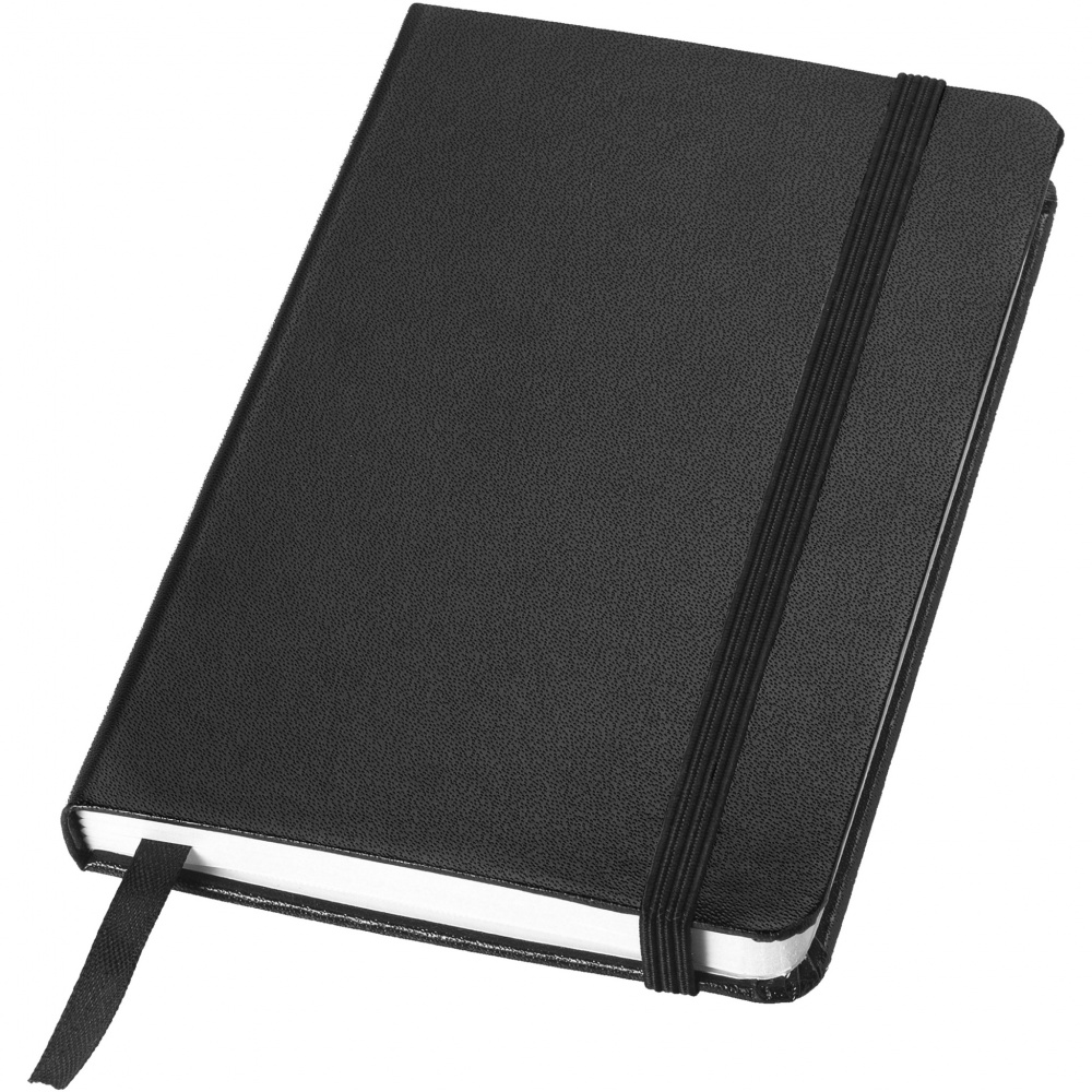 Logo trade corporate gifts image of: Classic A6 hard cover pocket notebook