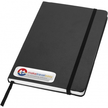 Logo trade promotional merchandise image of: Classic A5 hard cover notebook