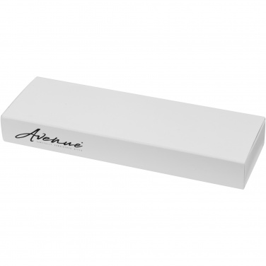 Logo trade promotional giveaway photo of: Geneva stylus ballpoint pen and rollerball pen set