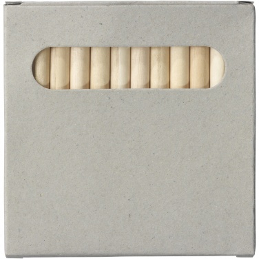 Logotrade promotional product image of: Tallin 12-piece coloured pencil set