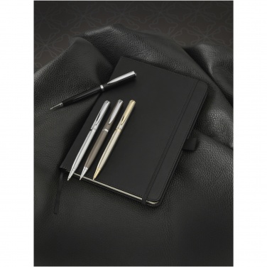 Logo trade corporate gift photo of: Bound A5 notebook