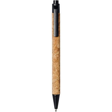 Logotrade advertising product picture of: Midar cork and wheat straw ballpoint pen