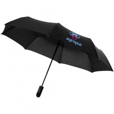 Logo trade promotional giveaway photo of: Trav 21.5" foldable auto open/close umbrella