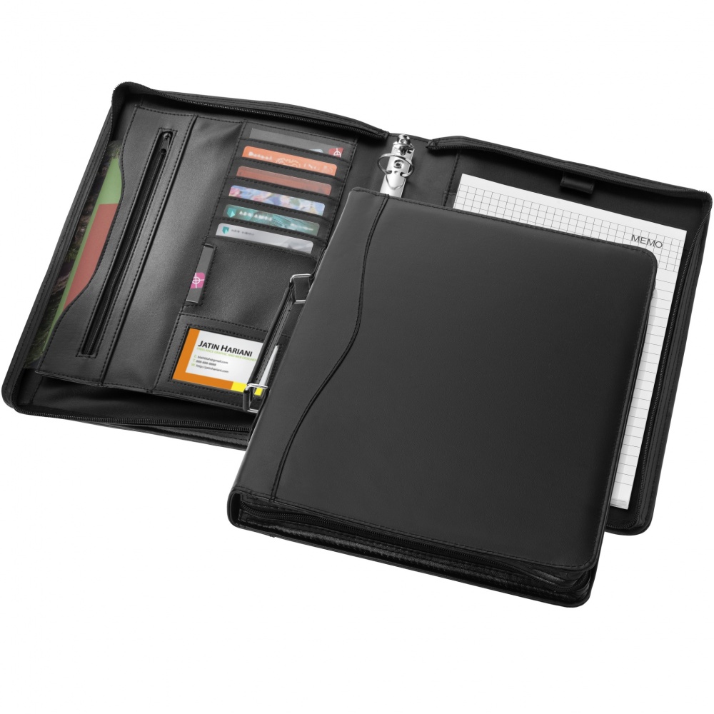 Logo trade promotional products picture of: Ebony A4 briefcase portfolio