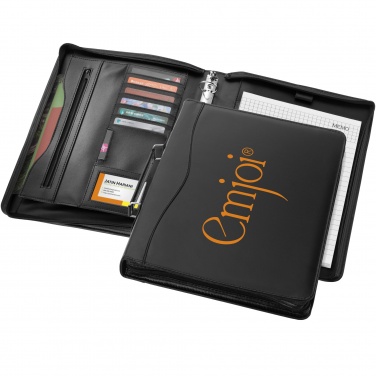 Logo trade promotional items image of: Ebony A4 briefcase portfolio