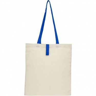 Logo trade promotional merchandise picture of: Nevada 100 g/m² cotton foldable tote bag 7L