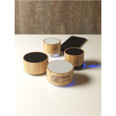 Logotrade promotional products photo of: Cosmos bamboo Bluetooth® speaker