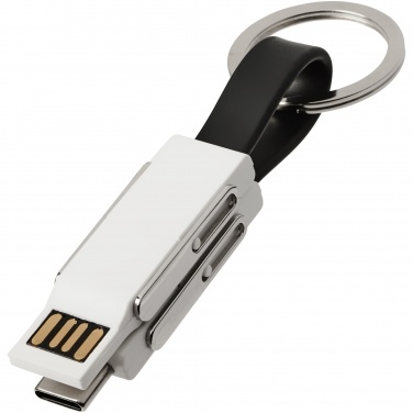 Logotrade promotional item picture of: One 4-in-1 cable