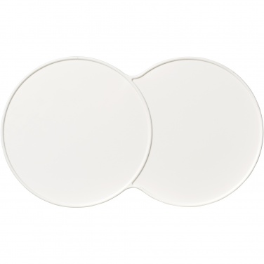 Logotrade corporate gift image of: Sidekick plastic coaster