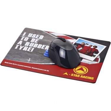 Logotrade promotional giveaway picture of: Brite-Mat® mouse mat with tyre material
