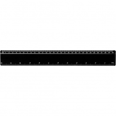 Logotrade advertising product picture of: Terran 30 cm ruler from 100% recycled plastic