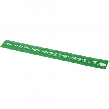 Logo trade corporate gifts image of: Rothko 30 cm plastic ruler