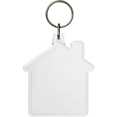 Logotrade promotional products photo of: Combo house-shaped keychain