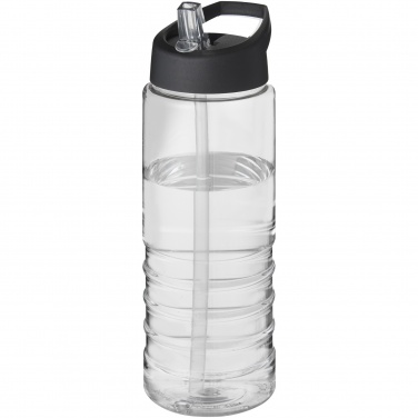 Logo trade promotional gifts picture of: H2O Active® Treble 750 ml spout lid sport bottle