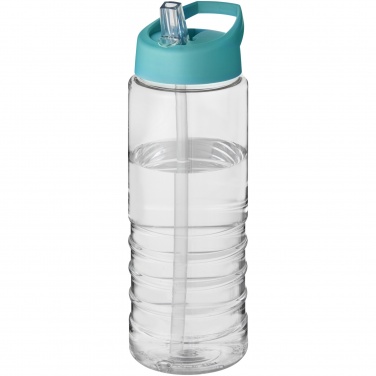 Logo trade promotional products image of: H2O Active® Treble 750 ml spout lid sport bottle