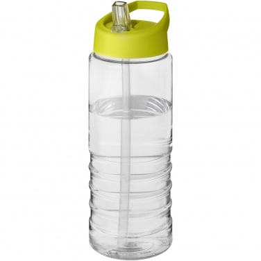 Logo trade promotional merchandise image of: H2O Active® Treble 750 ml spout lid sport bottle