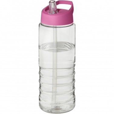 Logo trade promotional merchandise photo of: H2O Active® Treble 750 ml spout lid sport bottle
